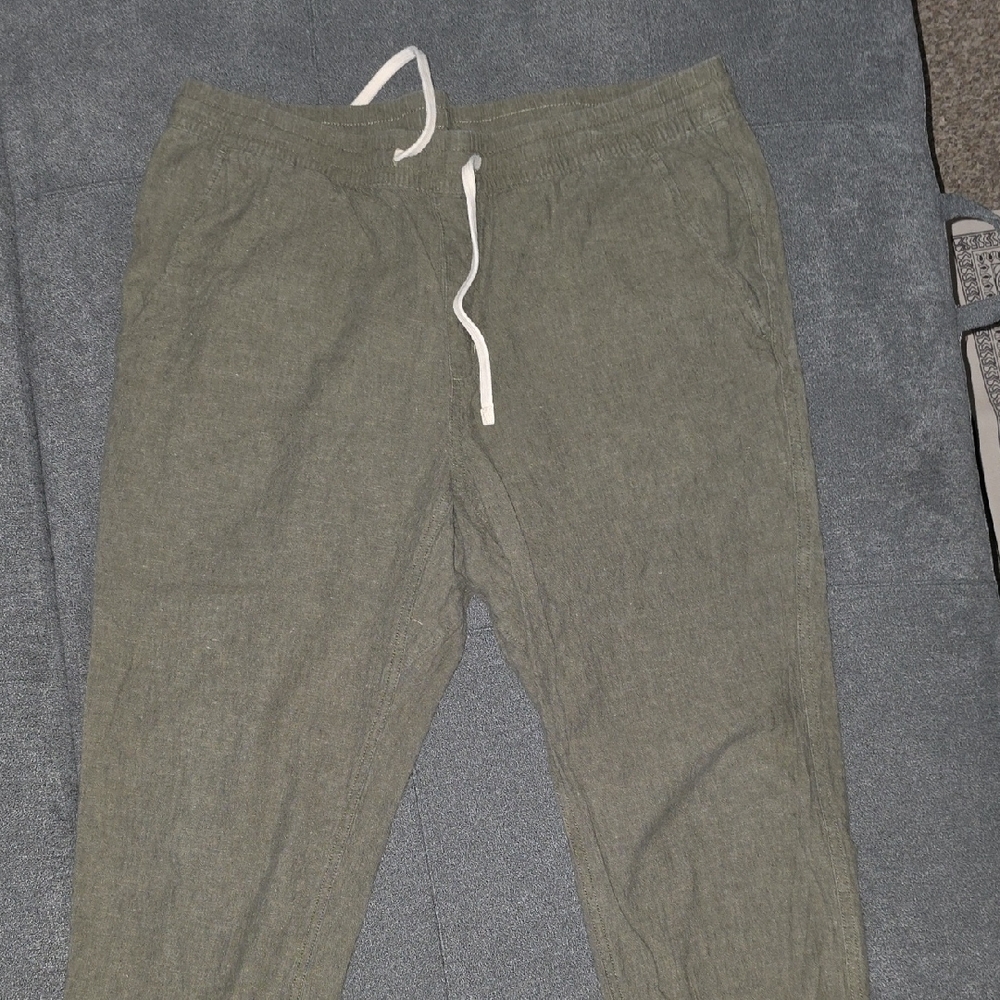 Lands' End Men's Green Joggers